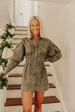 Load image into Gallery viewer, Olive Denim Dress
