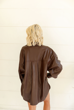 Load image into Gallery viewer, Chocolate Leather Jacket
