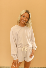 Load image into Gallery viewer, Lavender Basics Sweat Set- Top
