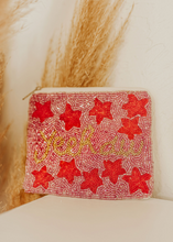 Load image into Gallery viewer, Yeehaw Mini Beaded Pouch
