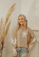 Load image into Gallery viewer, Neutral Star Sweater
