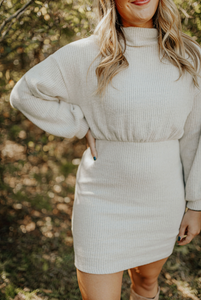 Ivory Sweater Dress