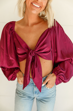 Load image into Gallery viewer, Crushing on You Silk Top
