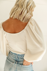 White Chocolate Sweater Bodysuit
