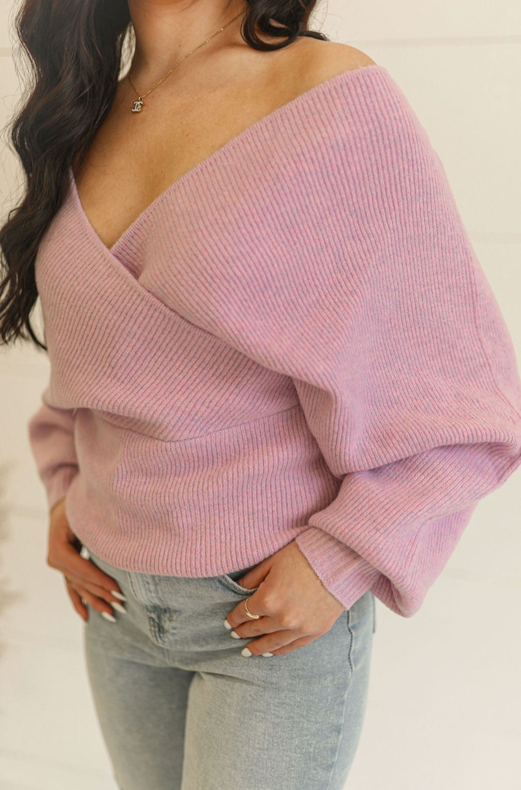 Lavender Love Sweater