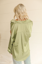 Load image into Gallery viewer, Lime Silk Dress Shirt (Suggested as a Set)
