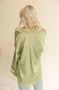 Lime Silk Dress Shirt (Suggested as a Set)