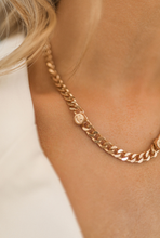 Load image into Gallery viewer, All Smiles Gold Chain Necklace
