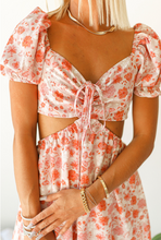 Load image into Gallery viewer, California Floral Cutout Dress
