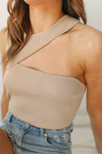 Nude Abstract Tank